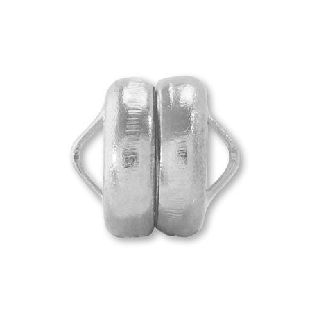 Magnetic clasp No.10 Rhodium color