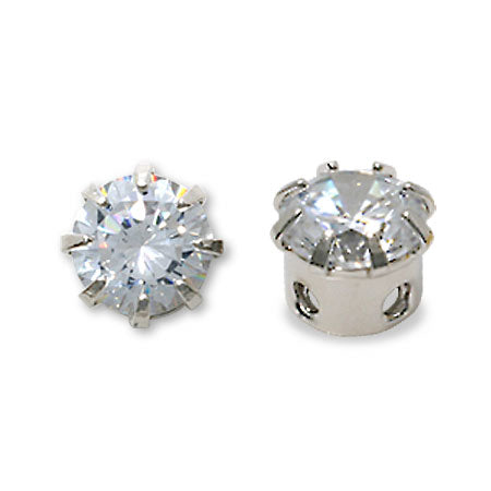 Cubic chaton stone round crystal/RC
