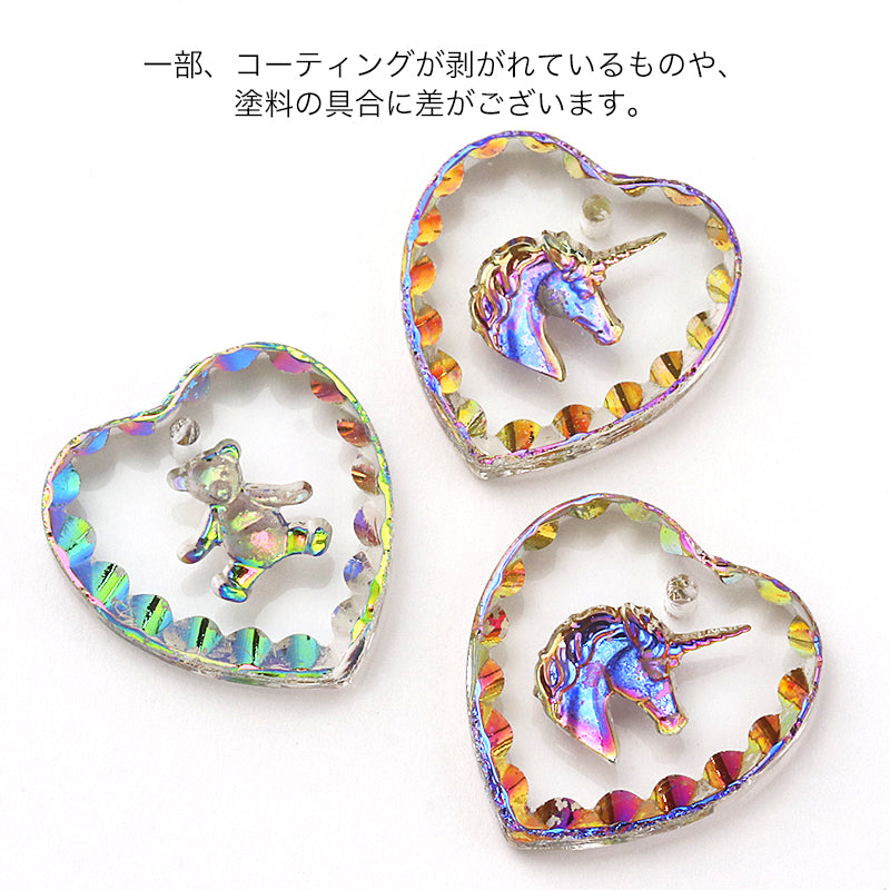ドイツ製ガラス オクタゴンエンジェル ヘリオレッド