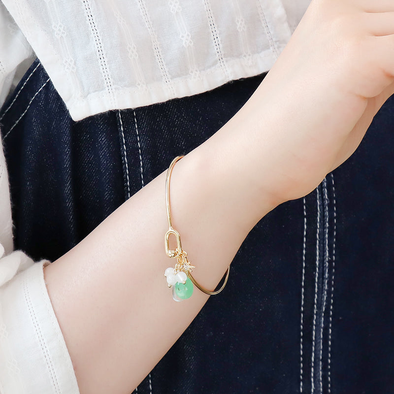 天然石 ラウンド レインボームーンストーン