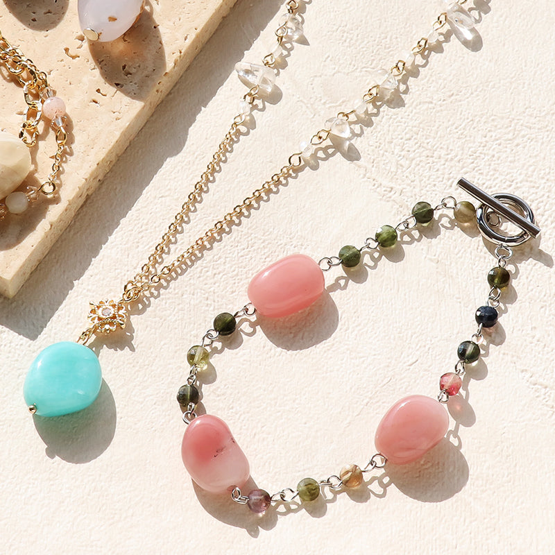 Natural stone tumble amazonite