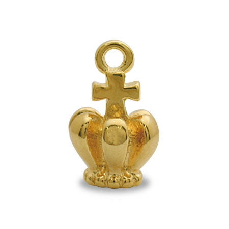 Charm crown crown 1 gold