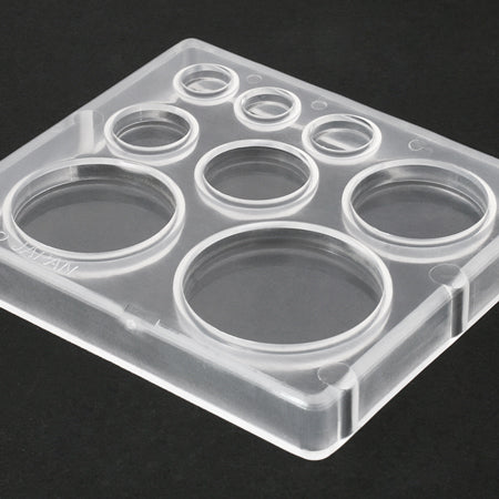 Soft mold round plate