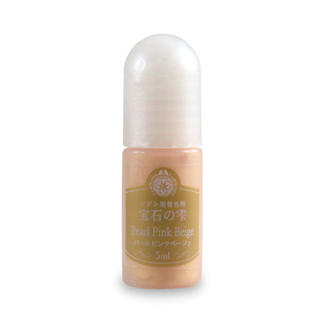 Jewel drop pearl pink beige