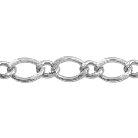 Chain L & s110bf rhodium collar