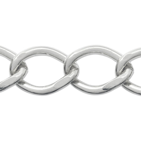 Chain IR118BF Rhodium color