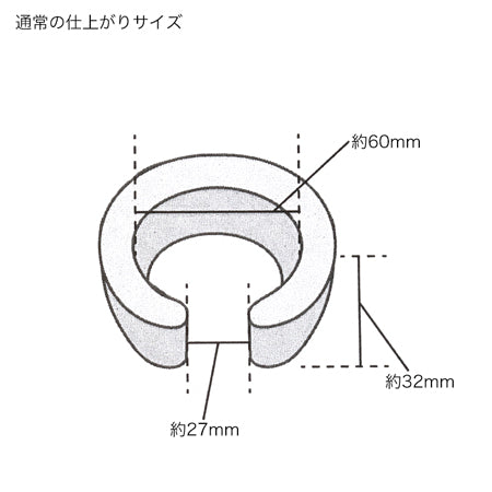 3Dシリコンモールド C型バングル(RSSC-94)