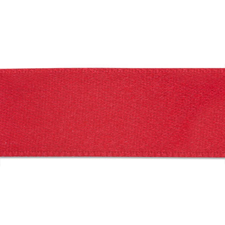 French double-sided satin ribbon 360 (red)