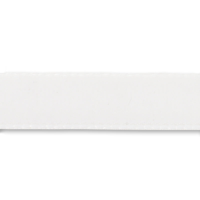 Swiss velvet ribbon white