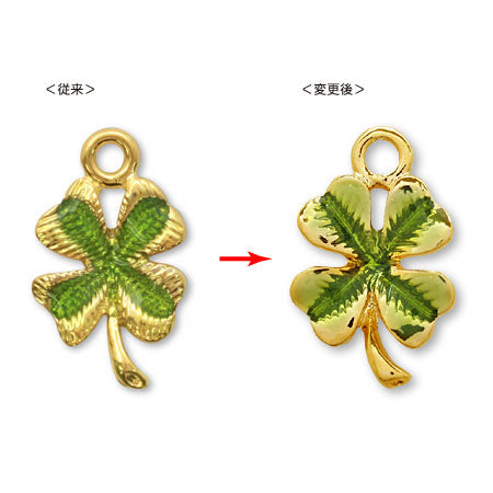 チャーム クローバー(エポ付) ゴールド