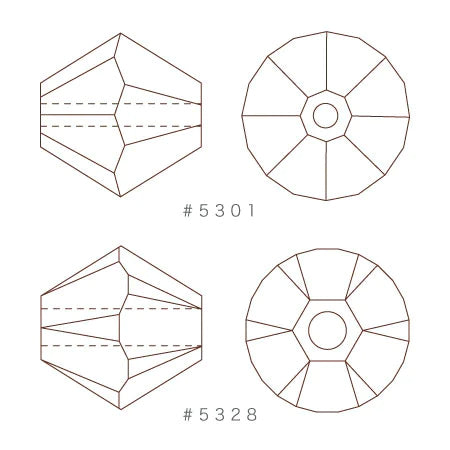 貴和クリスタル #5328 RCアイスブルー