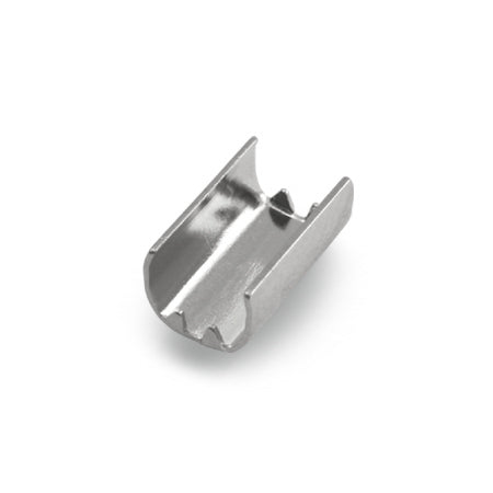 Clasp with rhodium color