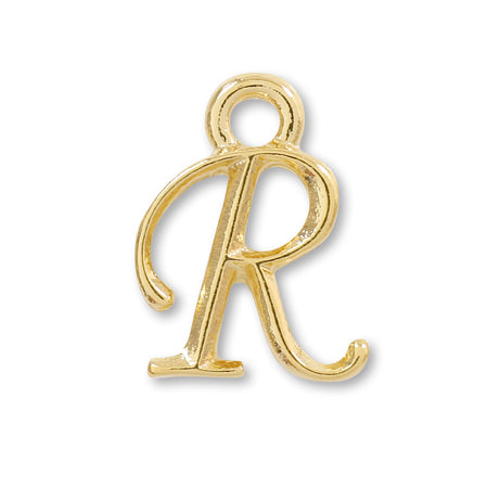 チャーム イニシャルベーシック R ゴールド