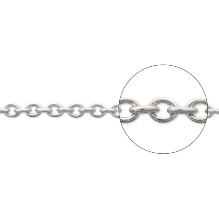 Chain 225SRA rhodium color