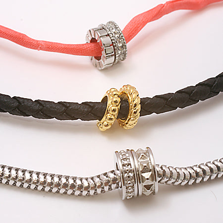 大穴ロンデル 石付ミル打 クリスタル/G