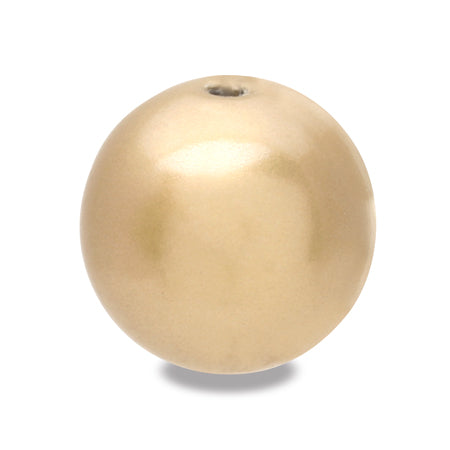 Resin pearl bright gold
