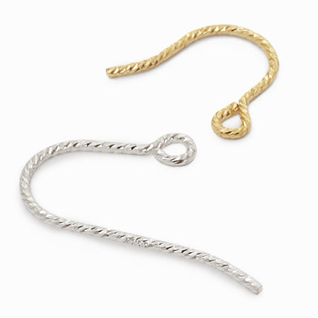 Earrings U-shaped sparkle SV925
