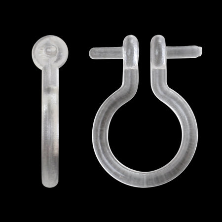 NON-hole-piercer-two-side clear