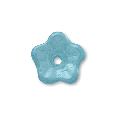 Czech Belflower Turquoise Pearl
