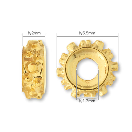 Spacer 3 gold