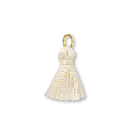 Tassel mini ivory