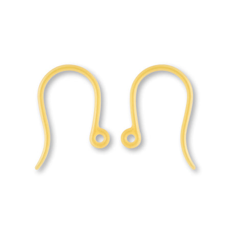 ピアス 樹脂U字 ゴールド