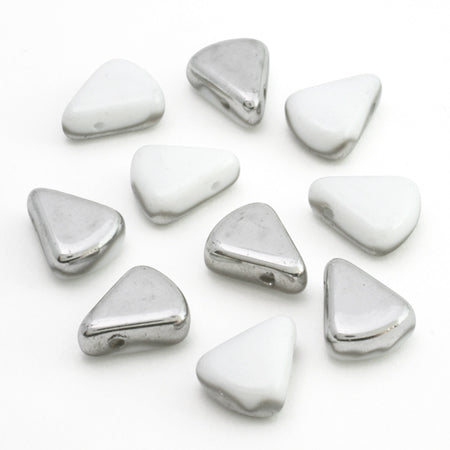 Czech Triangle White/Silver