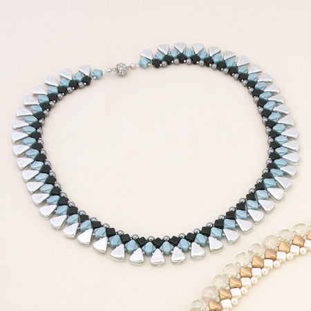 Czech Triangle White/Silver