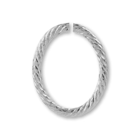 Design C Kan twisted rhodium color