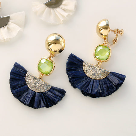 String closure half round stardust gold