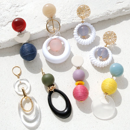 Acrylic German Cabochon Round 1 Crystal