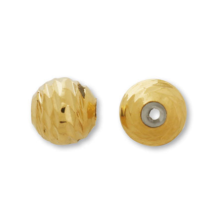 Slide ball cross cut gold
