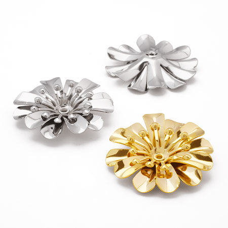 Metal Flower No. 3 Gold