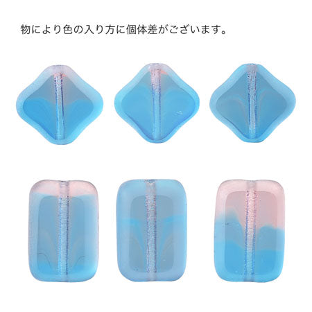 チェコ テーブルカット スクエア リラアクアマットミックス
