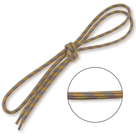 Smartphone strap cord yellow gray mix