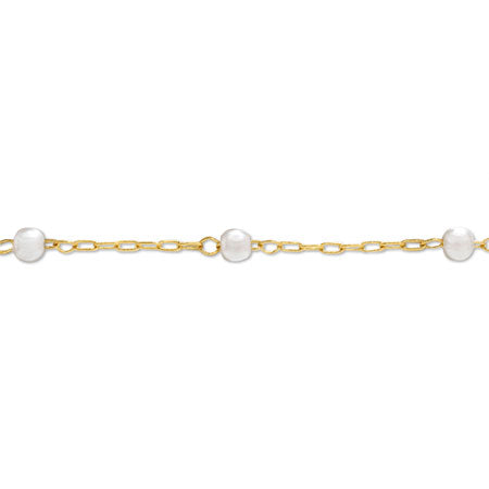 Design Chain Station Pearl 4 White/G