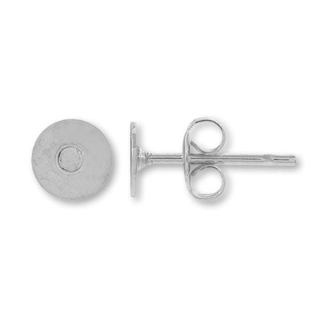 Stainless steel piercing round plate fabric