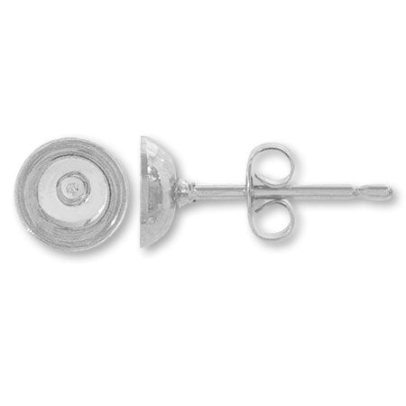 ステンレスピアス おわん 生地(SUS316L)