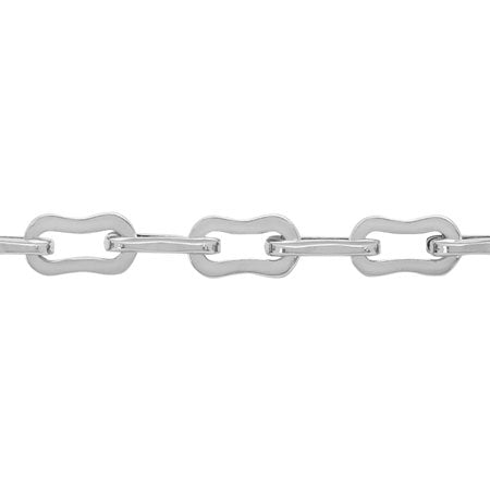 Chain k-405 rhodium color