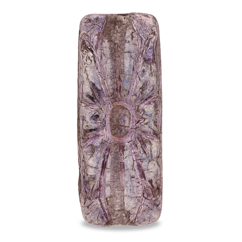 Czech Rectane Glue Flower 2 Amethyst Gaster