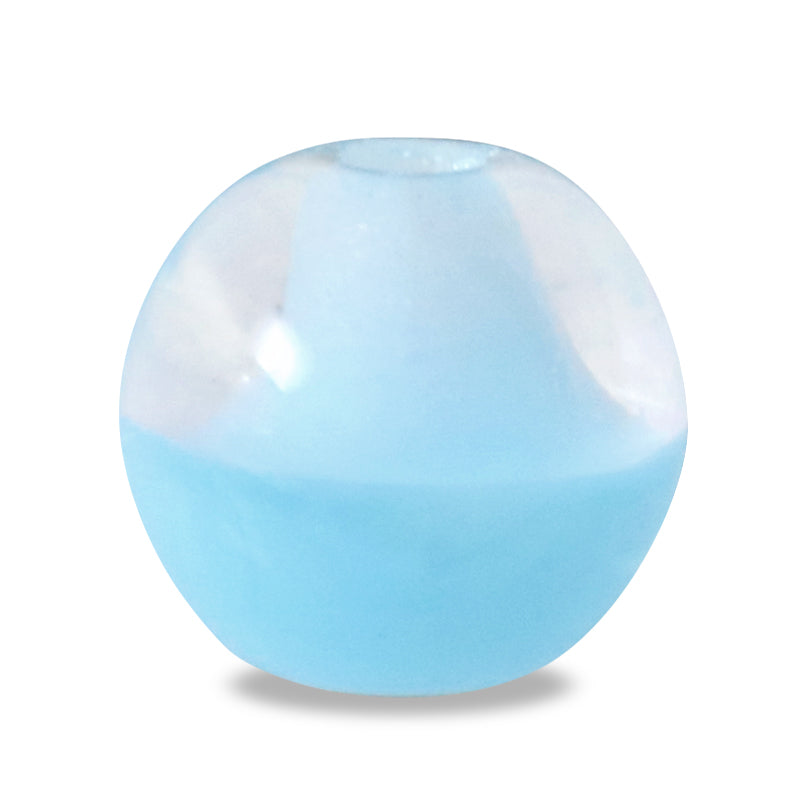 Czech Round Mix Baby Blue