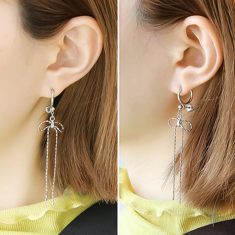 Earring converter hoop post/gold for hook