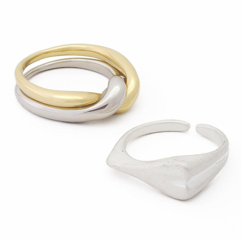 Ring Heart Wearn Silver