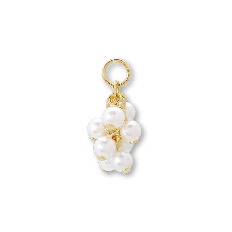 Swing parts crushed beads 3 White/G