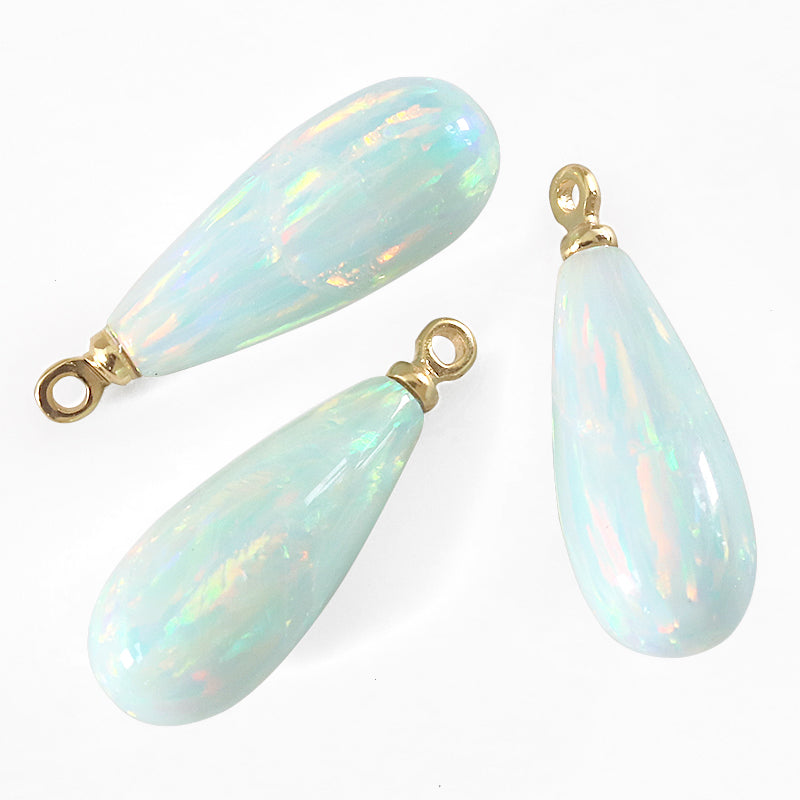 人工オパール(KYOTO OPAL) シズク ミントブルー/G