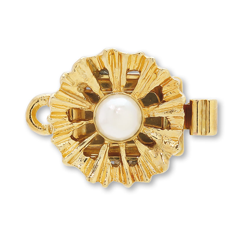 German clasp flower No.1 1 consecutive gold
