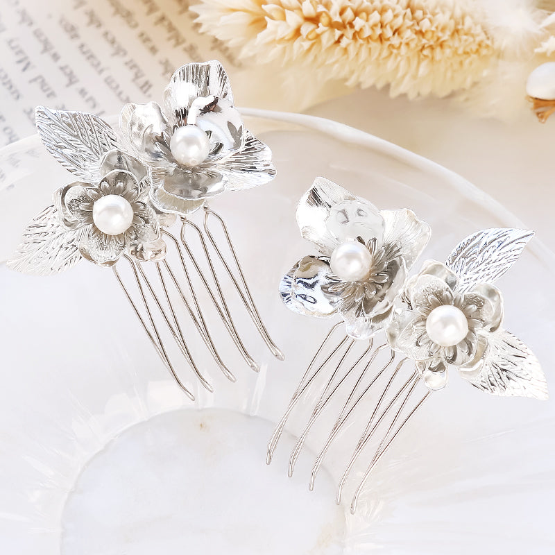 ヘア金具 コーム5山 ニッケル