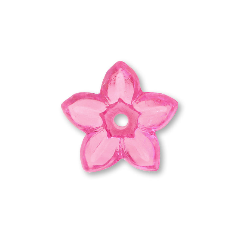 Acrylic Made in Germany Flower 17 Fuchsia Pink
