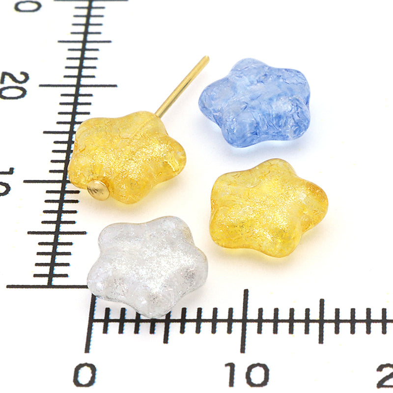Czech Star Light Sapphire Crack