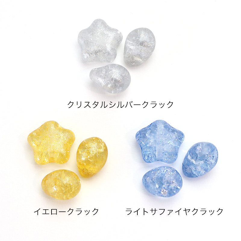 Czech Star Light Sapphire Crack